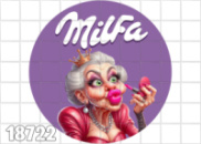 Цукрові картинки Milfa, Мілфа