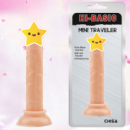 Фалоімітатор анальний на присосці Hi-Basic «Mini Traveler Dildo Flesh» від Chisa