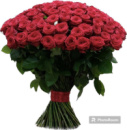 Букет квітів Троянда 60 см , магазин квітів на подолі, букет квітів, замовити доставка
