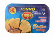 Тунец TONNO 1884 в масле 80 г, Італия
