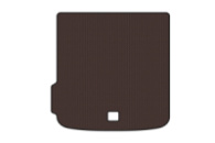 Резиновый коврик в багажник Carsuit V-1 (Avant, коричневый) для Ауди A4 B9 2015-2024 гг