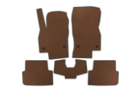 Коврики EVA (Коричневые) для Volkswagen Taigo 2020- гг
