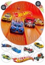 Вафельные картинки на тему: Hot wheels