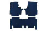 Коврики EVA (2 ряда, Синие) для KIA EV9