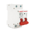 Автоматический выключатель постоянного тока ZADOTI DZ47-63C40 2P DC1000V, 40A, 6kA, DIN, 35*75*79mm