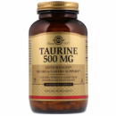 Таурин, Taurine, Solgar, 500 мг, 250 вегетарианских капсул