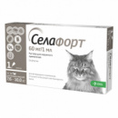 Р-р для наружного применения для кошек KRKA Селафорт весом7,6-10,0 кг, 1 мл (60 мг)