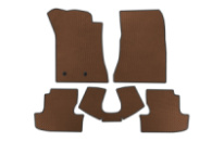 Коврики EVA V2 (Коричневые) для Ford Mustang 2015-2023 гг