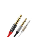 Audio кабель Remax AUX RM-L100 3.5 miniJack male to male 1.0м black