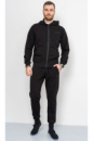 Спорт костюм чоловічий демісезонний, колір чорний, 241R175