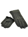 PODIUM Перчатка Мужская кожа M23-18 мод3 black кролик Распродажа