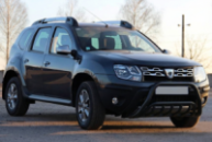 Кенгурятник WT002 Black (нерж) для Dacia Duster 2008-2018 гг