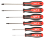 Набір викруток магнітних з тригранною рукояткою MILWAUKEE TORX (6шт)