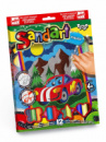 Фреска з кольорового піску. Sand Art (Картина з піску) 4+ (SA-02-03) (Danko Toys)