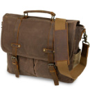 Сумка-портфель на плече 720116 Коричнева