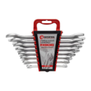 Якісний набір ключів ріжкових 8 шт, 6-22 мм CrV INTERTOOL HT-1002