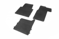 Резиновые коврики (3 шт, Polytep) для Renault Master 2011-2024 гг