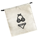 Мешок хлопковый ORGANIZE  для вещей 30х35 см Beach (светлый)