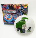 Аером'яч Hoverball Avengers NBZ LED літаючий м'яч, що святиться Аерофутбол Халк 18 см