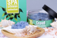 Скраб масляно-солевой Морской Коктейль увлажняющий SPA 250 г КНК