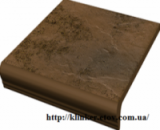 Клінкерна сходинка з капіносом пряма PARADYZ SEMIR BEIGE 30x33 cm