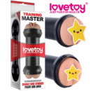 Двосторонній мастурбатор у колбі вагіна і анус Traning Master «double side stroker» від LoveToy