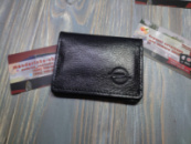 Обкладинка на права тех. паспорт ID паспорт посвідчення Opel 100х70х15 глянцева шкіра чорний
