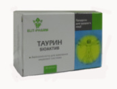 Амінокислота Таурін харчування нервових клітин 50 капсул Еліт Фарм