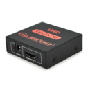 Активний HDMI сплитер 1 => 2 порту, 4K, 1080р, 1,4 версія, DC5V / 2A Q50, Box