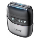 Беспроводная электробритва шейвер с двойным лезвием и триммером от USB VGR V-379