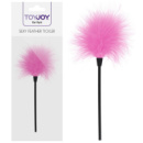 Рожевий тіклер для лоскотання «Sexy Feather Tickler» від Joy Toy