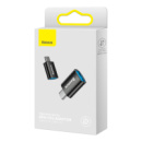 Перехідник Baseus Ingenuity Mini OTG Type-C to USB-A 3.1 Черный (ZJJQ000001)