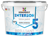 Фарба інтер’єрна INTERIOR 5, Глибоко-матовий, 1,4 кг, Білий