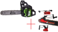 Бензопила Green Garden GCS-5020L + Ручная рамка для заточки цепей Kraft & Dele KD10154