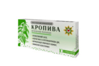 Свічки з екстрактом кропиви від кровотеч запалень 10 штук Еконіка, 10