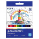 Набор фломастеров Kite K-447 12 цветов