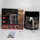 Аэрогриль мультипечь на два тэна с силиконовой формой Zepline ZP-00233 6.5 л 4200 Вт