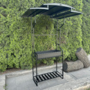 Мангал Mzavod Зевс на 12 шампуров 4мм с крышей