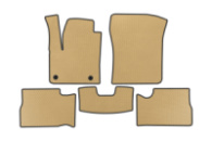 Коврики EVA (Electro, Бежевые) для Opel Mokka 2021- гг