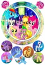 Вафельные картинки на тему: Пони (My little Pony)