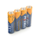 Батарейка солевая PKCELL 1.5V AA/R6, 4 штуки shrink цена за shrink, Q15/144