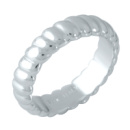 Серебряное кольцо CatalogSilver с без камней, вес изделия 5,58 гр (1957295) 17 размер