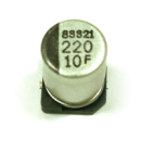 220mkF-10V smd 105C 6x7 RC Samwha