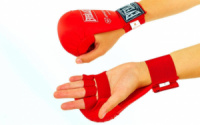 Накладки (перчатки) для карате Everlst красный