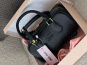 Сумка Miu Miu Arcadie Leather Bag Premium чорний