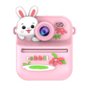 Дитячий фотоапарат миттєвого друку S11, PINK RABBIT