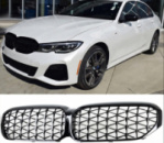 Ноздри Diamond Silver (2021-2023) для BMW 5 серия G30/G31