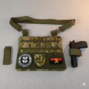 Тактична сумка-кобура Cordura (Multicam)