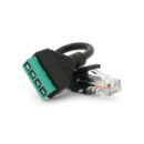 Разъем для подключения RJ-45(M) (4 контакта) с клеммами под кабель Q100