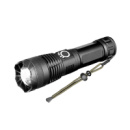 Фонарь ручной Voltronic XHP50, 1LED Cree XHP50.2, 19W, 5 режима, ZOOM,26650/5000mah /3xААА , Black, IP40, кабель USB-micro , 170х40х35мм, BOX